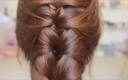 Tết tóc đơn giản mà ''độc lạ''